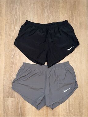 Nike Women's Running Shorts Pack - Black & Gray